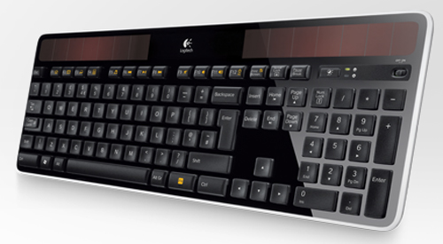 Logitech onthult toetsenbord op zonne-energie