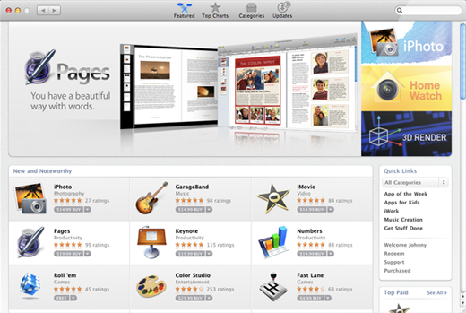 Apple opent Mac App Store