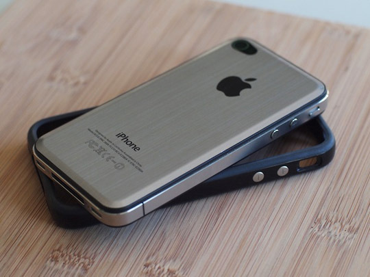 iPhone 4 met metalen achterkant