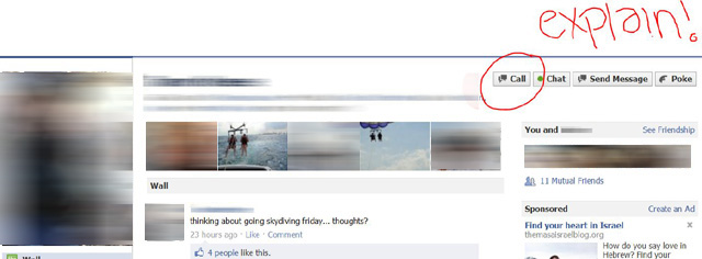‘Facebook test bel-functie op profielen’