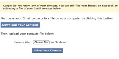 ‘Facebook kan toch Gmail-contacten importeren’
