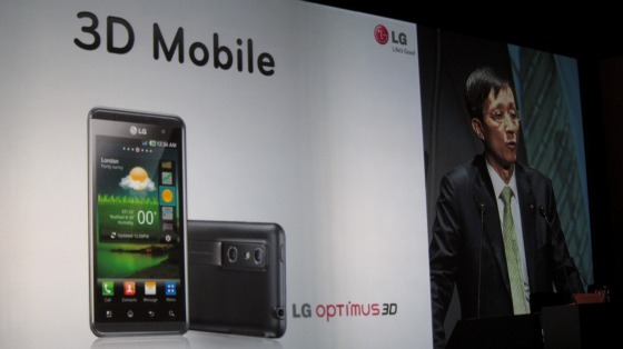 LG introduceert Optimus 3D en Optimus Pad