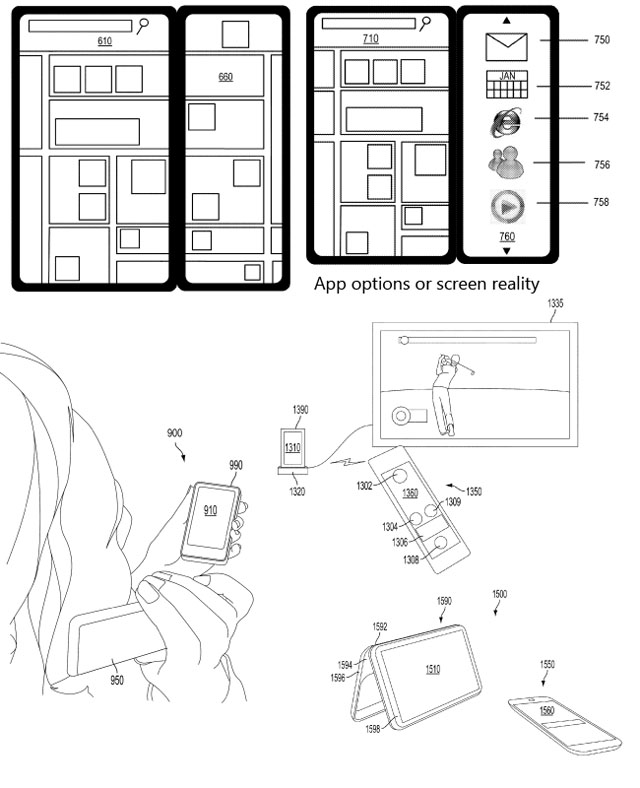 Microsoft vraagt patent aan op dualscreentelefoon