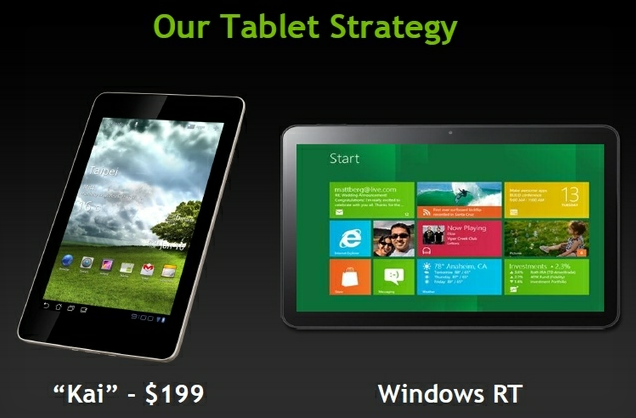 NVIDIA onthult goedkoop quad-core tablet-platform