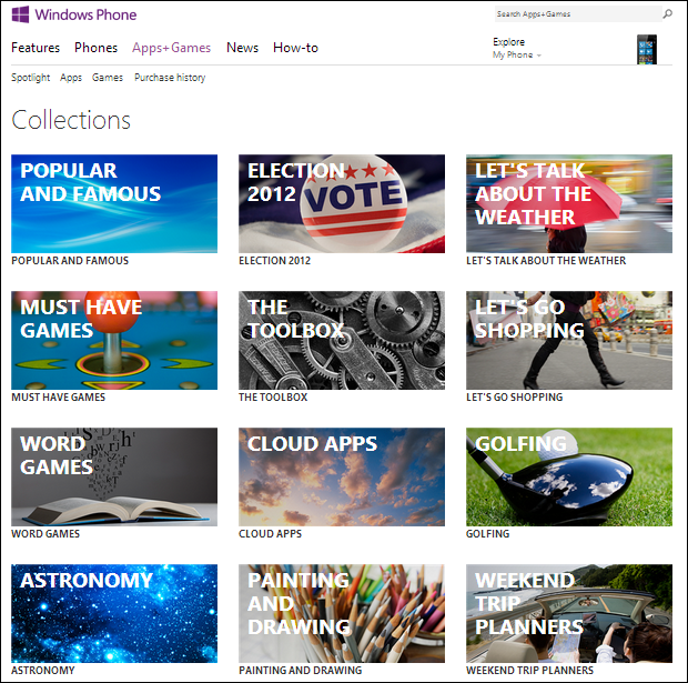 Microsoft blijft Windows Phone Store uitbreiden