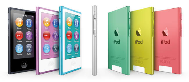 Apple lanceert ook nieuwe iPod touch en nano