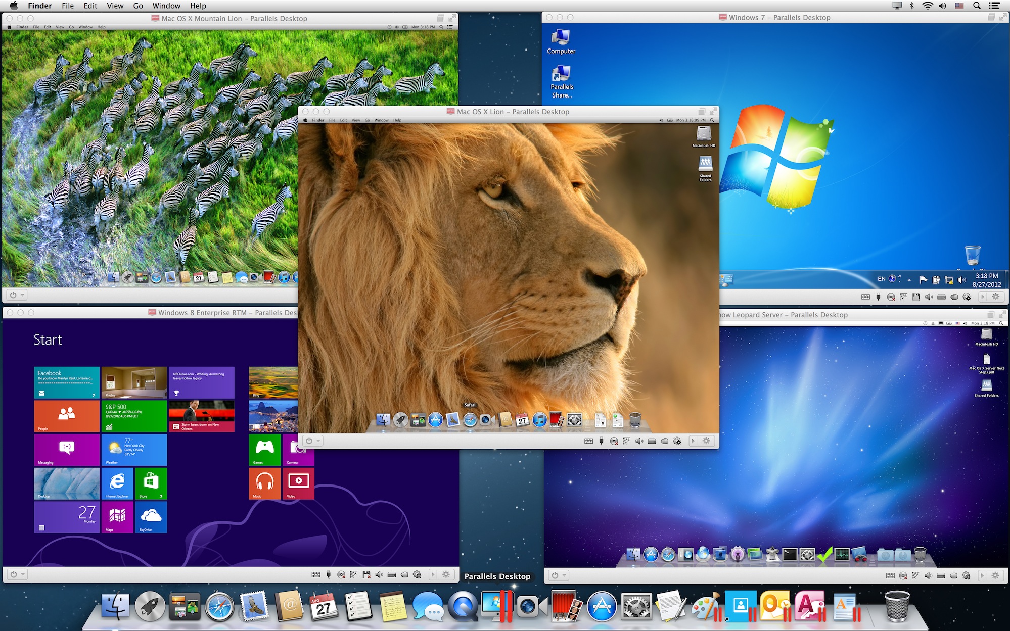 Parallels 8 krijgt betere integratie met Windows