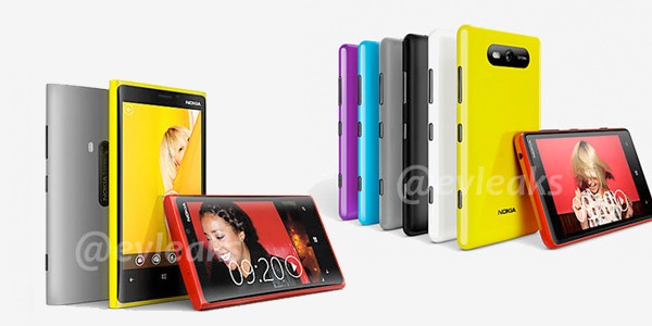 Foto’s uitgelekt van nieuwe Nokia Lumia 920 en 820