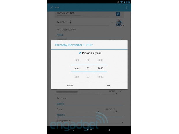 Kalender Android 4.2 mist maand december