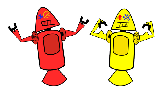 Oude Android-logo’s duiken op