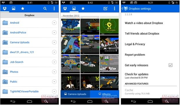 Dropbox lanceert nieuwe bèta van Android-app