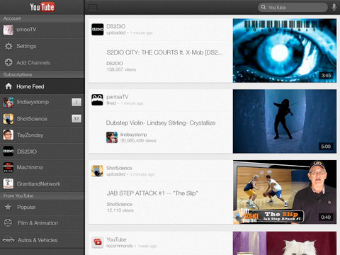 YouTube voor iOS krijgt update voor optimalisatie