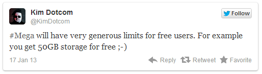 Kim Dotcom: Morgen start Mega, 50GB gratis opslag