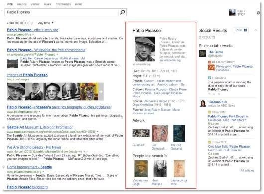 Bing bindt strijd aan met Google’s Knowledge Graph