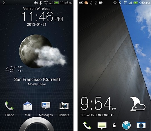 Afbeelding van nieuwe HTC Sense 5 interface gelekt