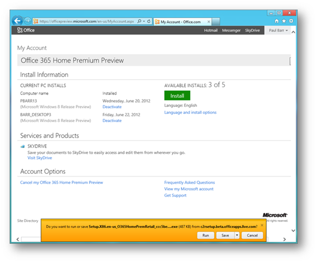 Microsoft verbetert Click-to-Run voor Office 2013