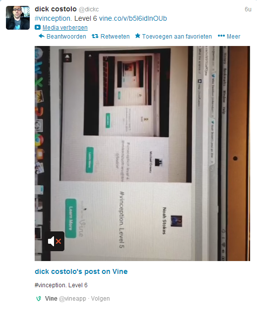 Twitter-overname Vine openbaart zich ook in iOS