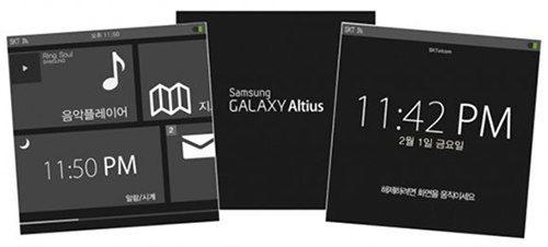 Screenshots van Samsung’s Galaxy Watch gelekt