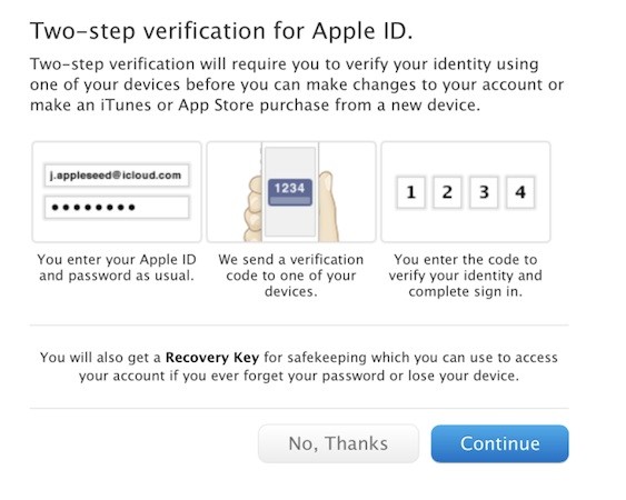 Apple brengt twee-staps-verificatie naar Apple ID