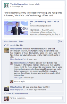 ‘Facebook introduceert geneste reacties in posts’