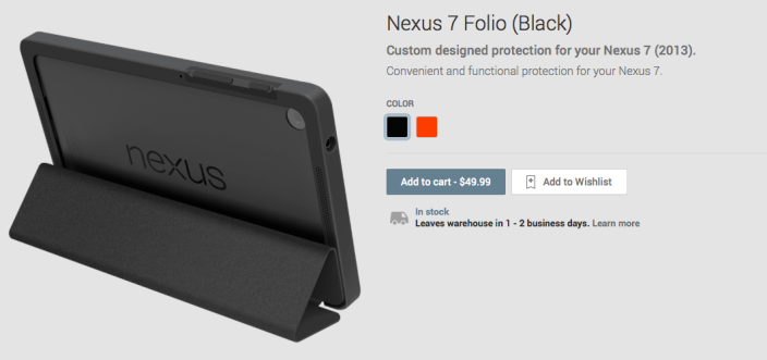 Google lanceert witte variant van Nexus 7
