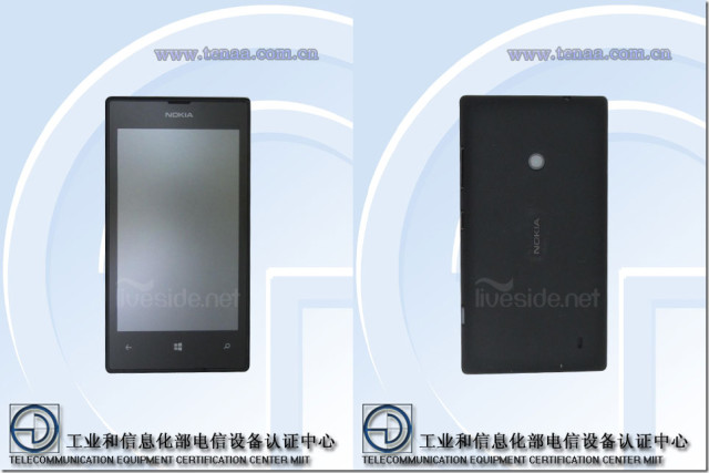 Renders van Nokia Lumia 525 gelekt