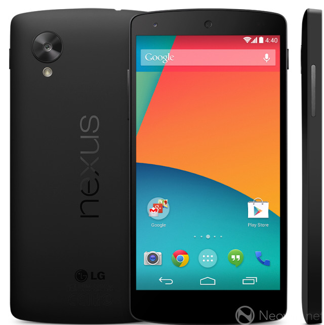 ‘Nexus 5 vanaf 31 oktober beschikbaar’