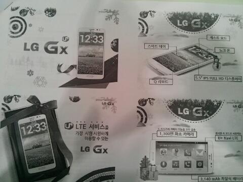Mysterieuze 5,5 inch LG Gx-telefoon gespot