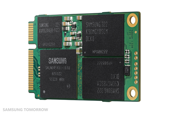Samsung lanceert eerste mSATA SSD van 1TB
