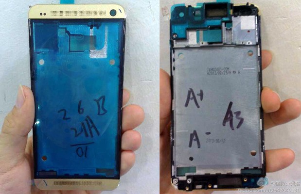 Foto’s goudkleurige HTC One gelekt