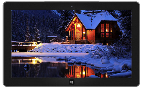 Microsoft brengt winterse sfeer op het bureaublad