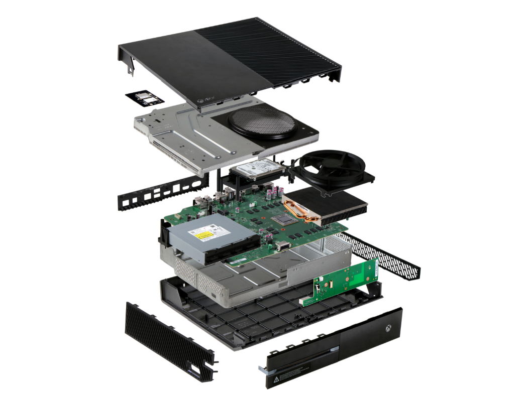 Kosten onderdelen Xbox One 90 dollar hoger dan PS4