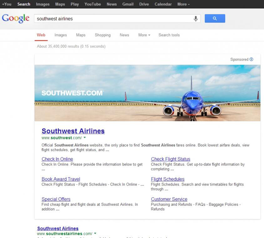 Google breekt woord met reclame in zoekresultaten