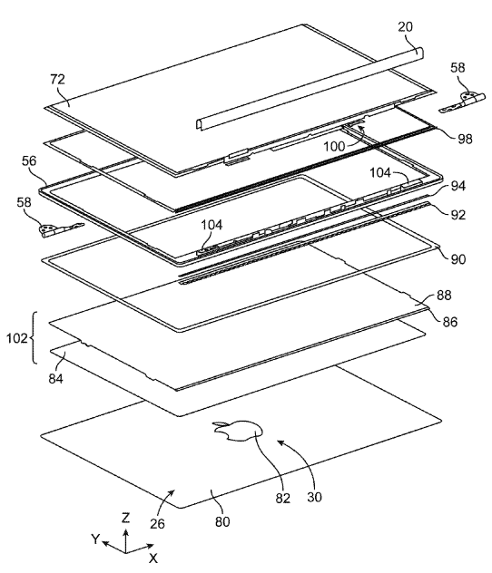 Patent wijst op MacBook met tweezijdig scherm