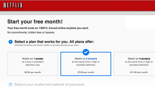 Netflix start test met goedkoper abonnement