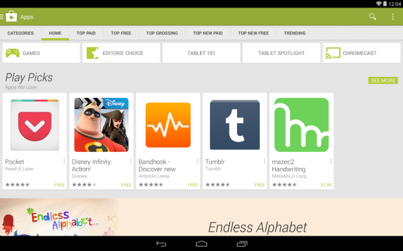 Google Play Store krijgt extra Chromecast-sectie