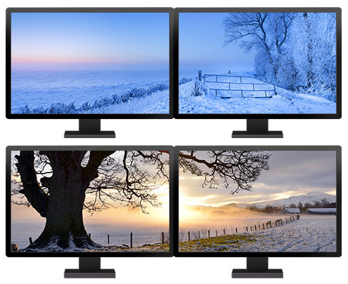 Microsoft brengt winterse sfeer op het bureaublad