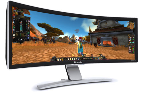 Ostendo Curved Monitor: breed, breder, breedst