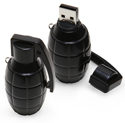 USB Grenade: 8 GB aan explosieve data