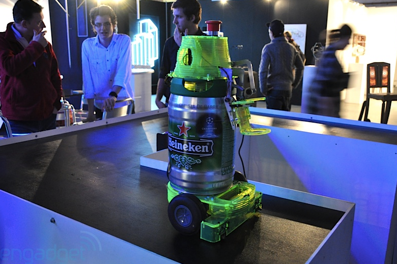 Heinekenrobot: doet precies wat je verwacht