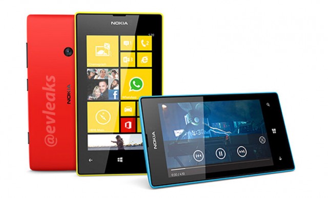 Foto’s Nokia Lumia 520 en 720 opgedoken