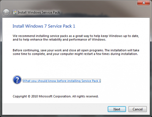 Testversie Windows 7 SP1 beschikbaar