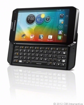 Smartphone met fysiek toetsenbord van Motorola