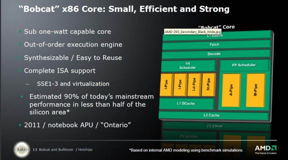 Details over AMD’s Bulldozer en Bobcat processoren