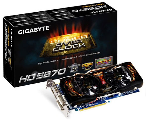 Officiële launch Gigabyte HD 5870 Super Overclock