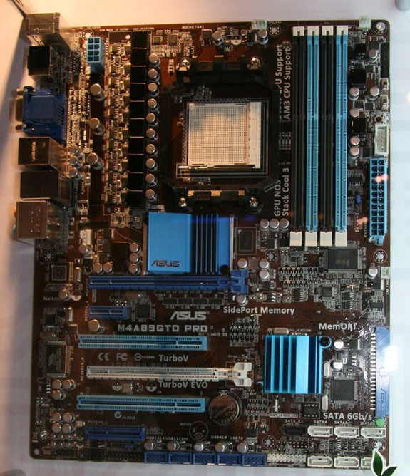 CES: Asus toont moederbord met 890-G chipset