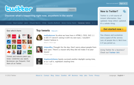 Twitter vernieuwt startpagina opnieuw
