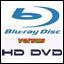 Geen samenwerking tussen hd-dvd en blu-ray