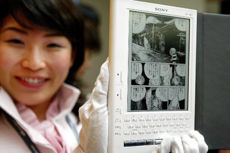 Sony introduceert een elektronisch boek