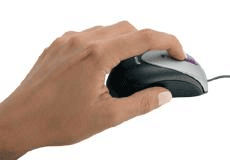 Nieuwe optische Micro Mouse met uittrekbare kabel Nieuwe optische Micro Mouse met uittrekbare kabel